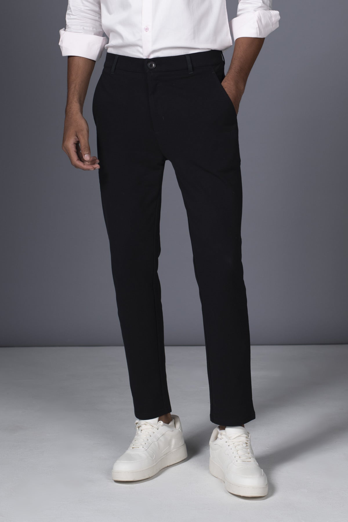 Buy ShreeRam Men's Regular Fit Formal Pant/Office Wear Trousers/Pant  (Blue-28) at