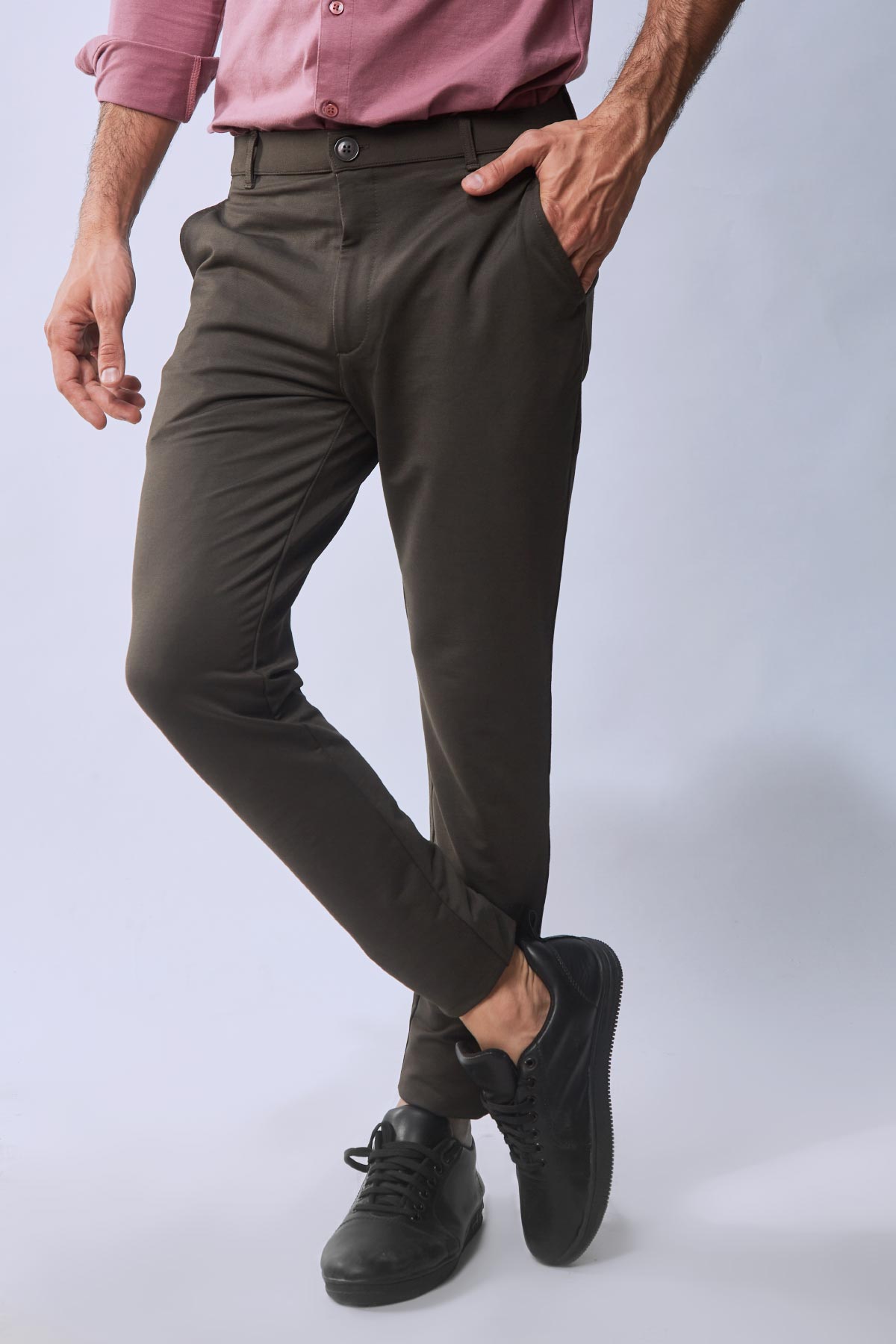 Buy Deep Pine Formal and casual Pant online for men Beyours