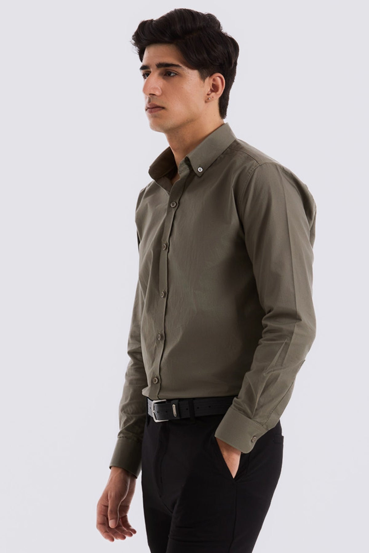 Oxford Ash Grey Shirt