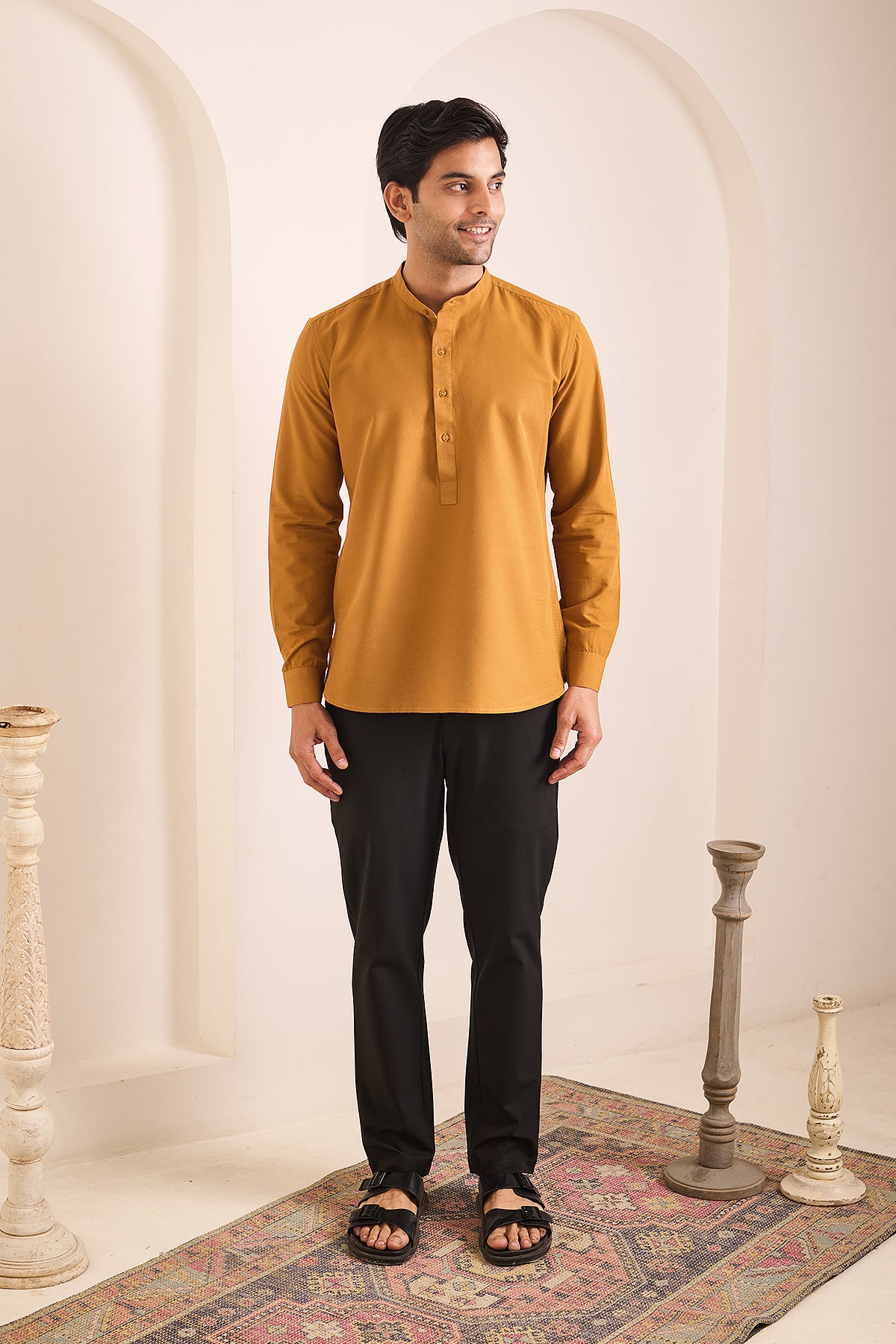 Goldenrod Kurta