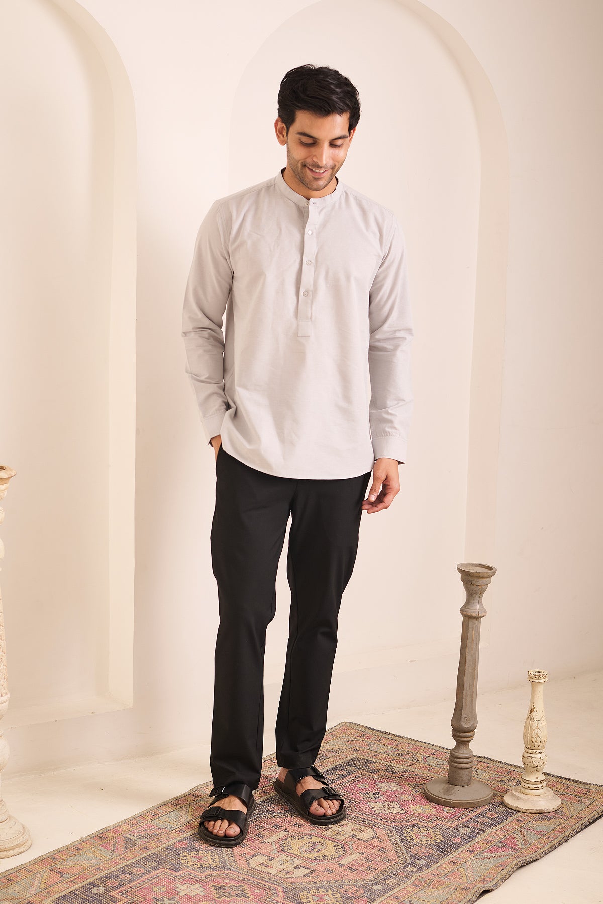 Light Grey Kurta