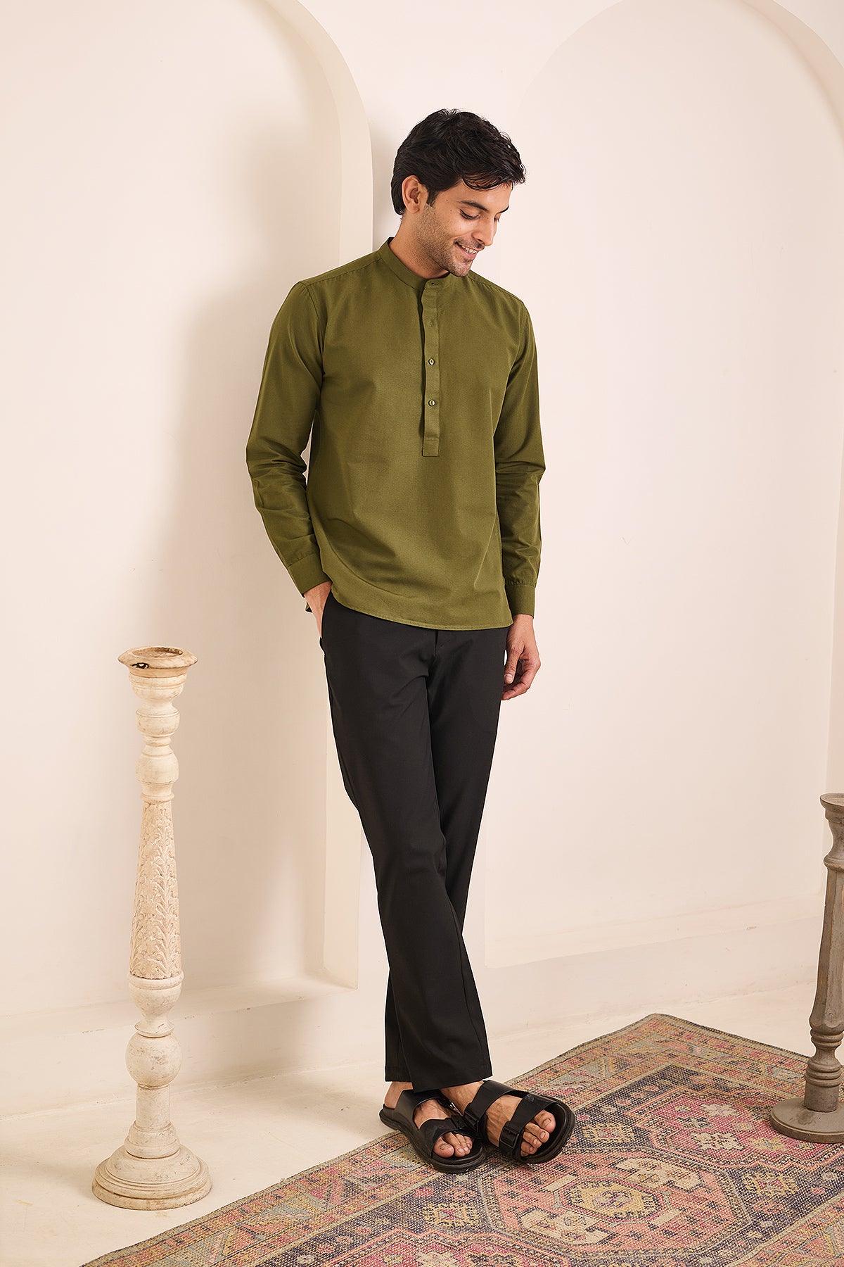 Palm Green Kurta