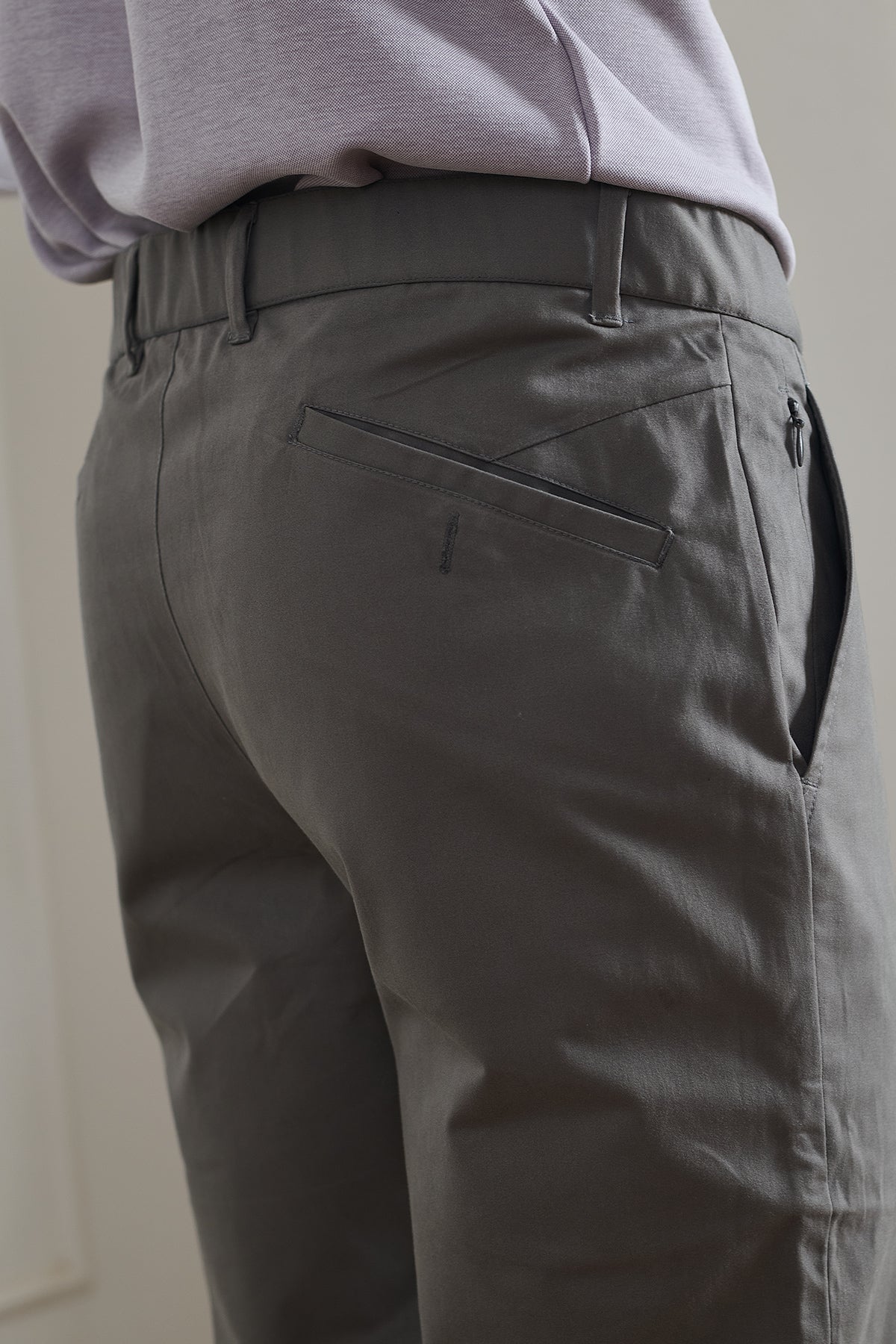 Cloudy Grey Chinos