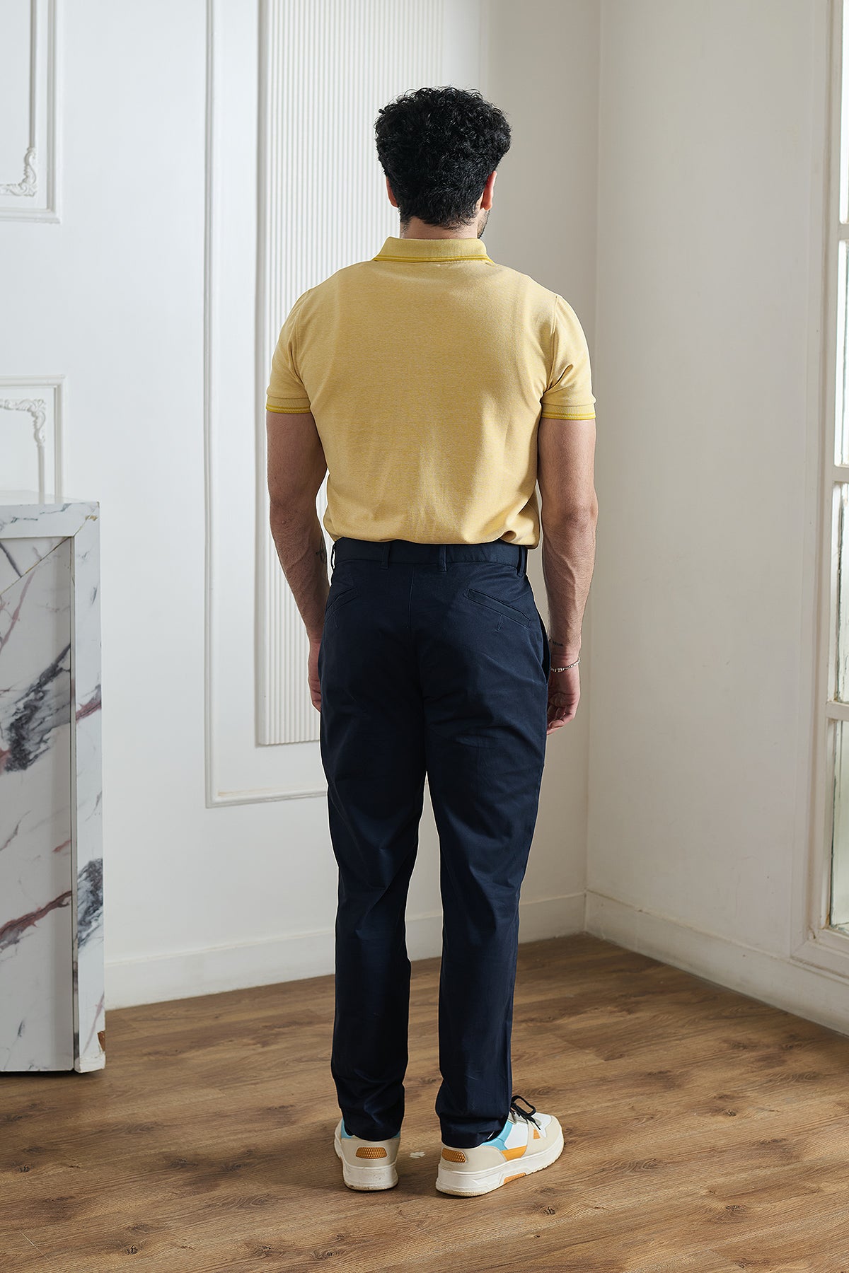 Prussian Blue Chinos