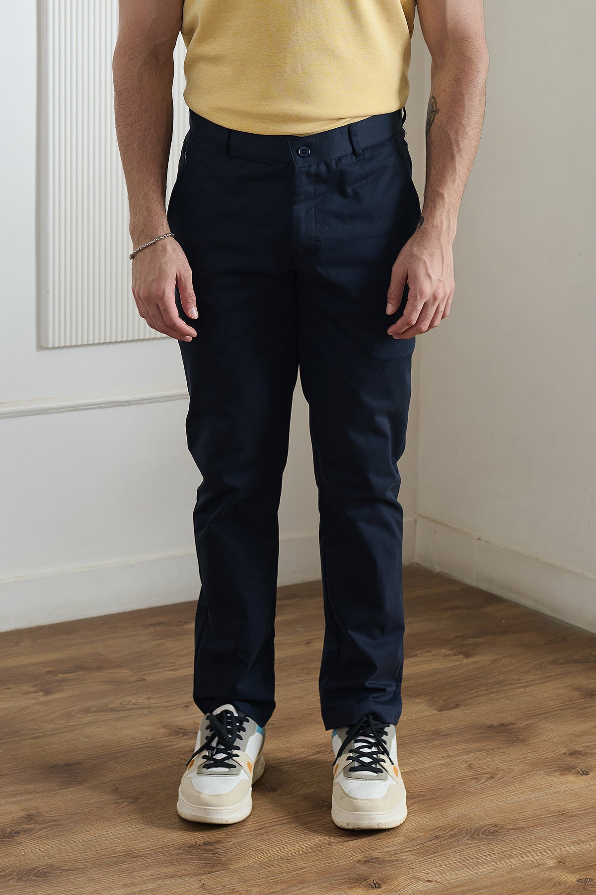 Prussian Blue Chinos