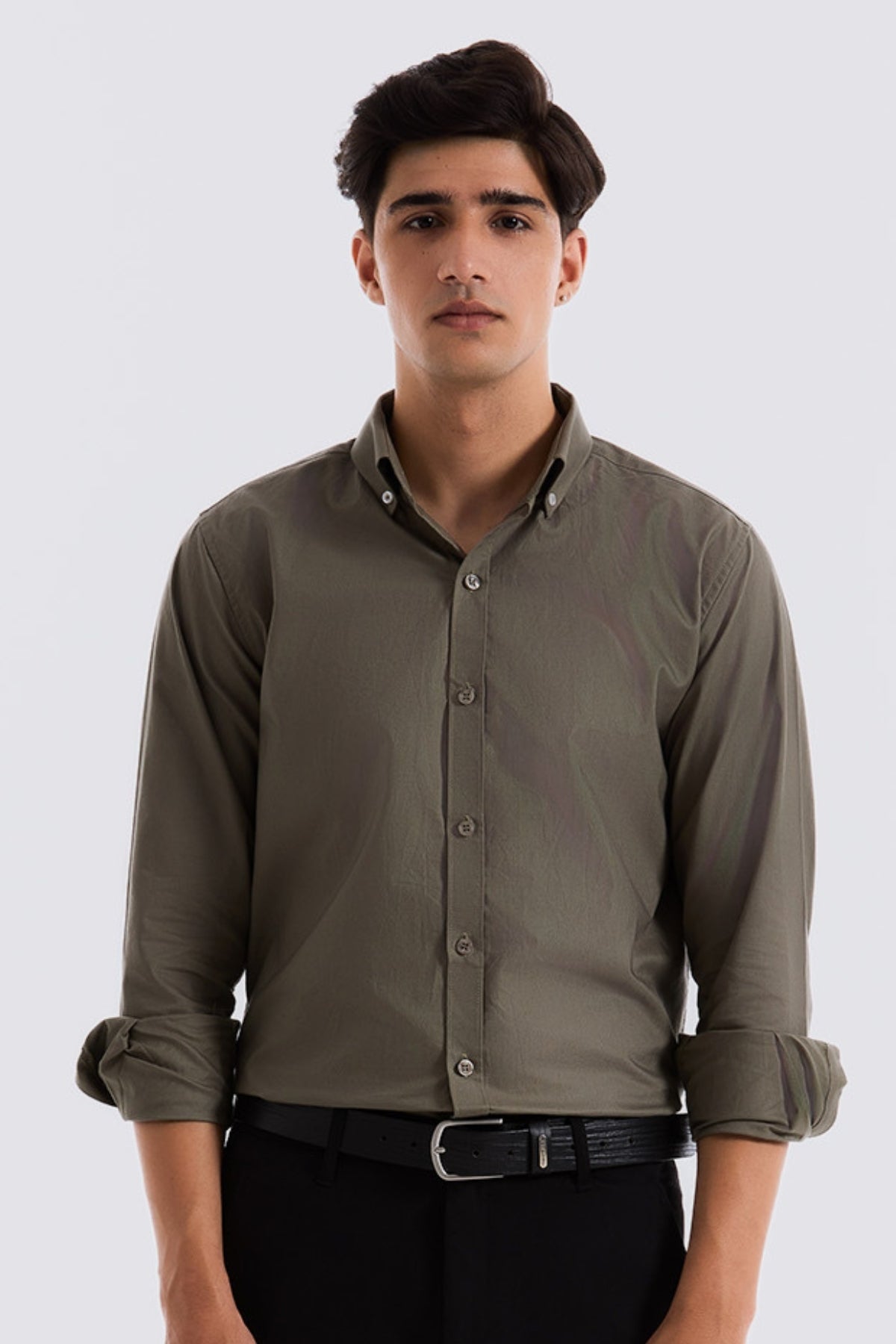 Oxford Ash Grey Shirt