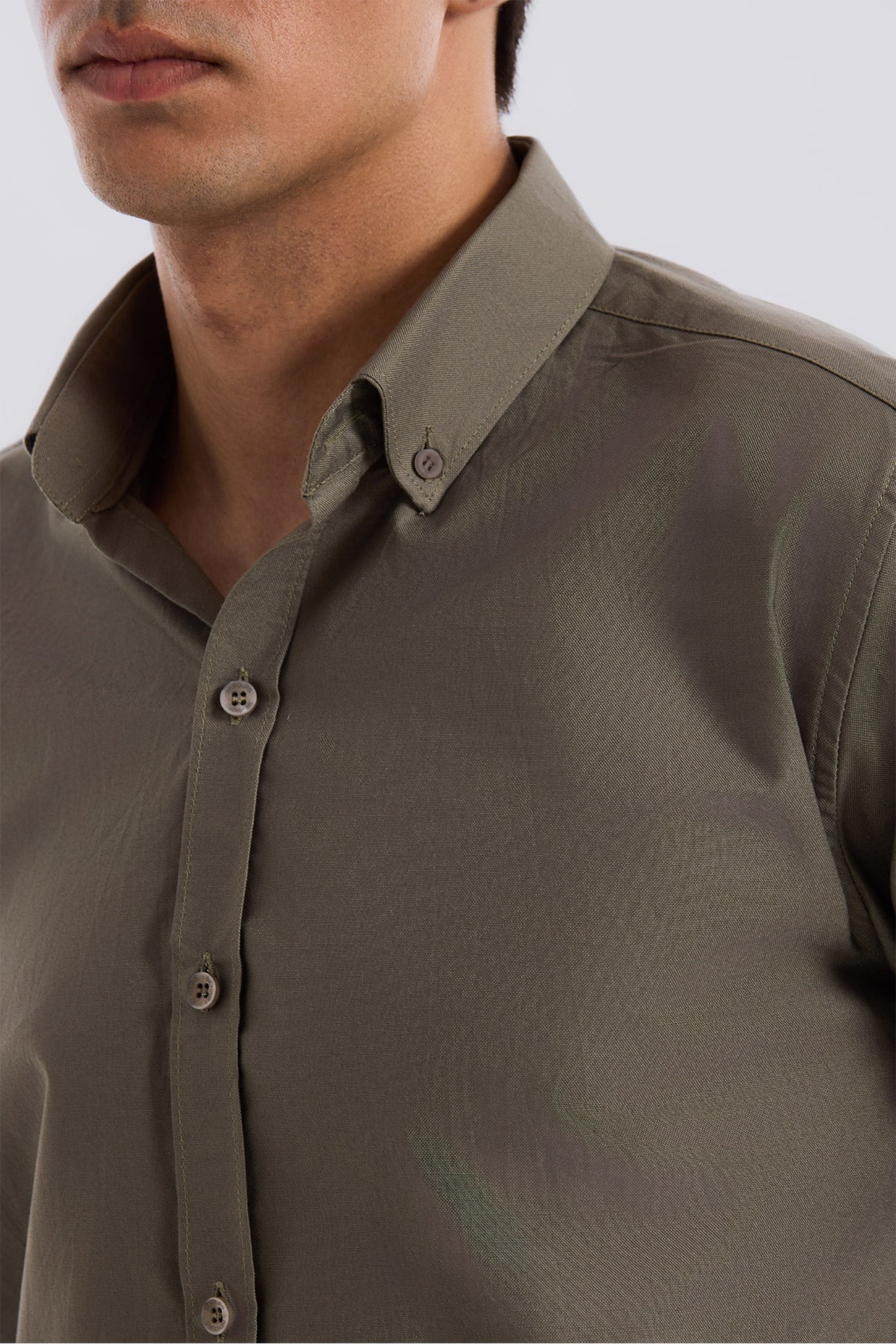 Oxford Ash Grey Shirt