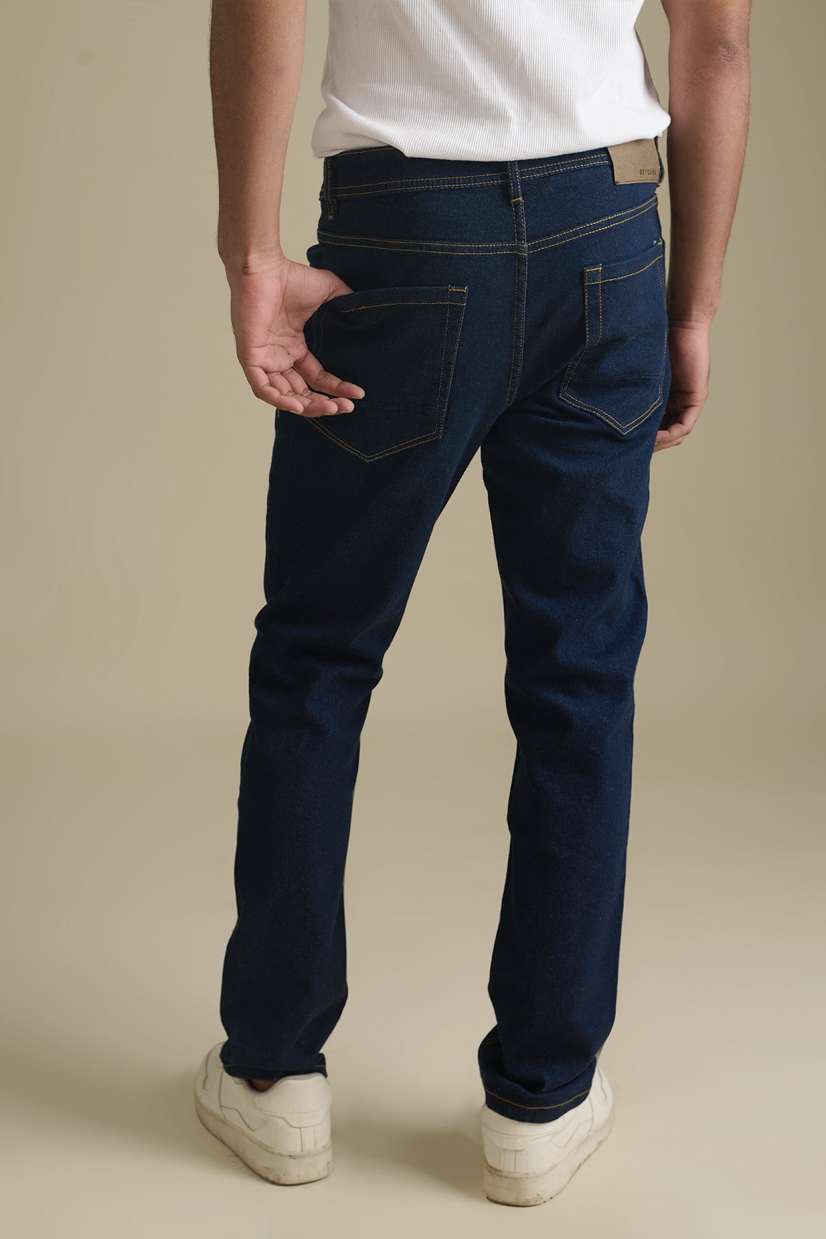 Dark Blue Denim Jeans