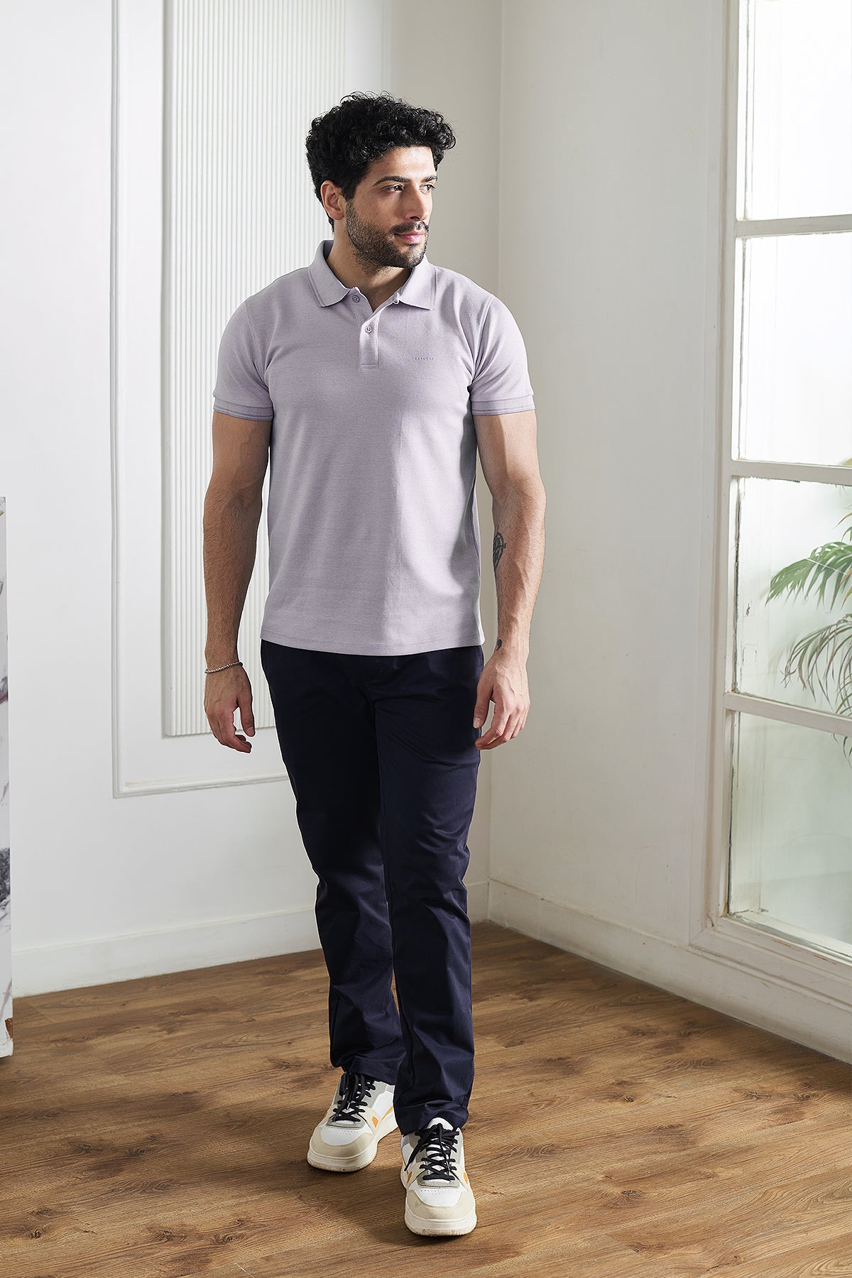 ETM Mauve H/s Polo