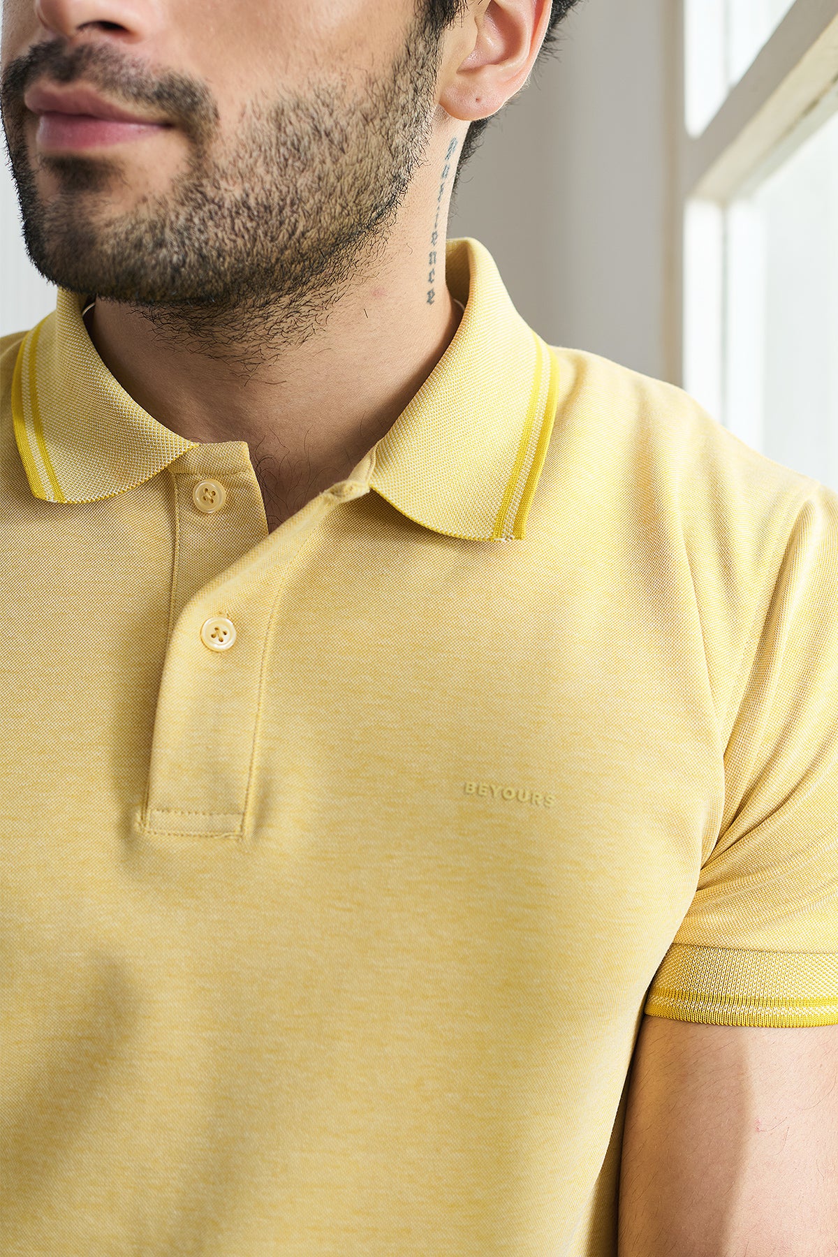 ETM Yellow H/s Polo