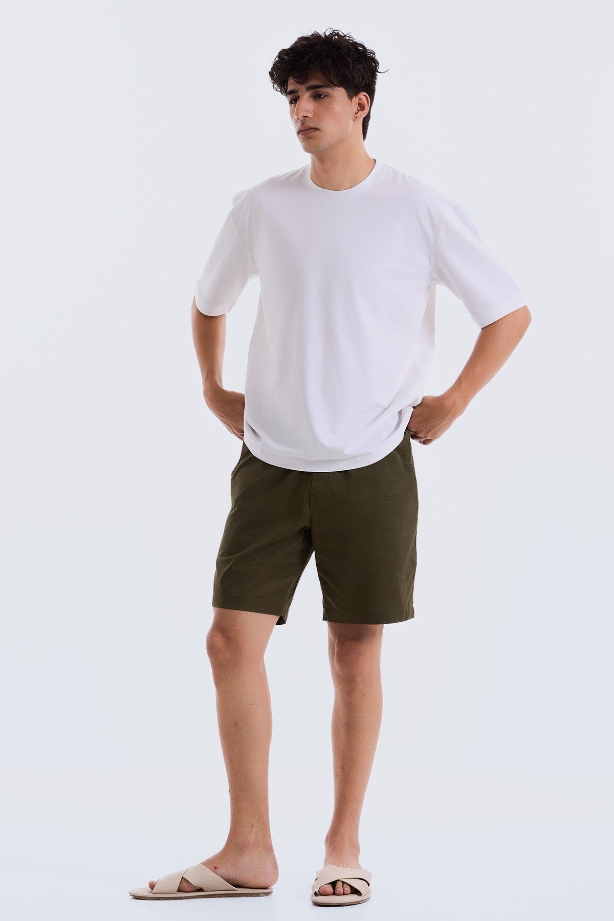 Buy Air Pale Olive Short | Beyours