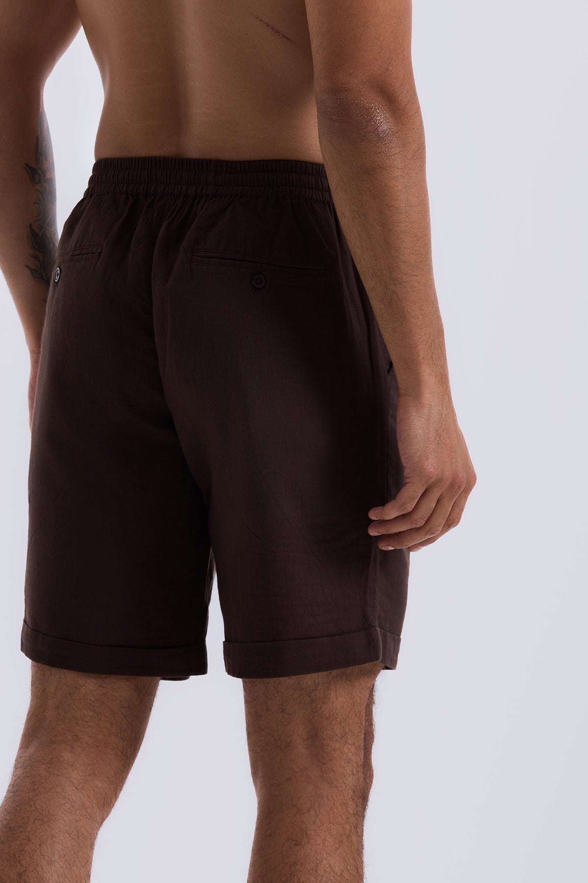 Brown Relax Shorts