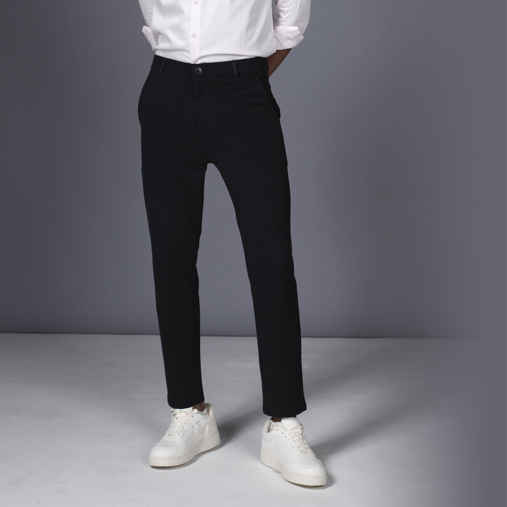 Black Shirt Grey Pant Stylish Combo For Men - Evilato