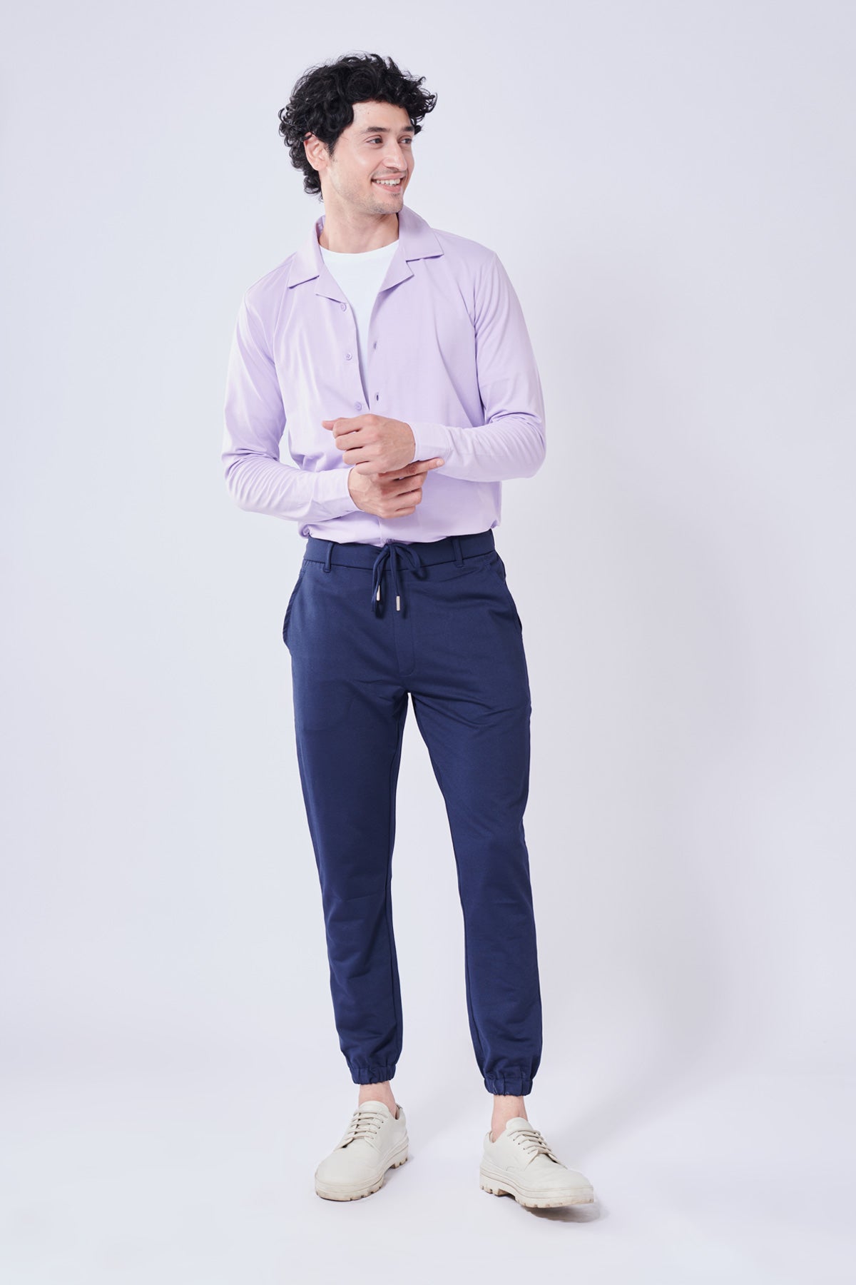 Buy Blue Trousers & Pants for Men by BEYOURS Online