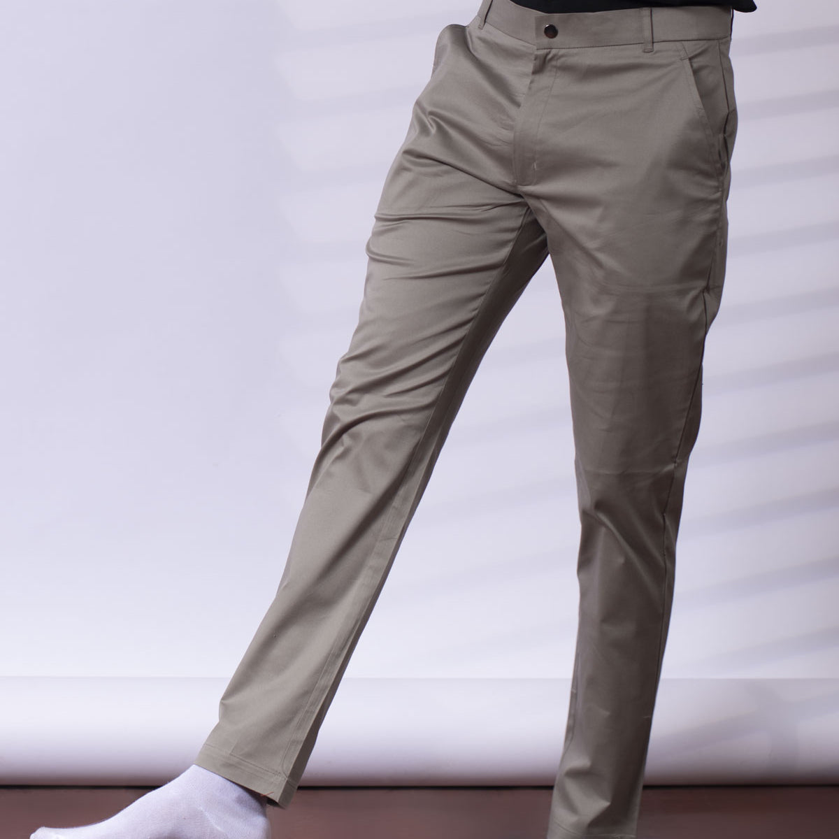 Buy Air Oyster Beige Trouser